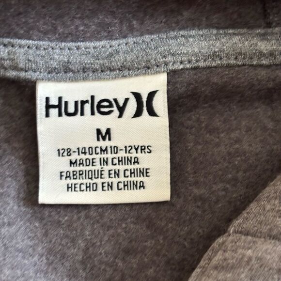 Hurley Gray Casual Hoodie - Picture 3 of 4